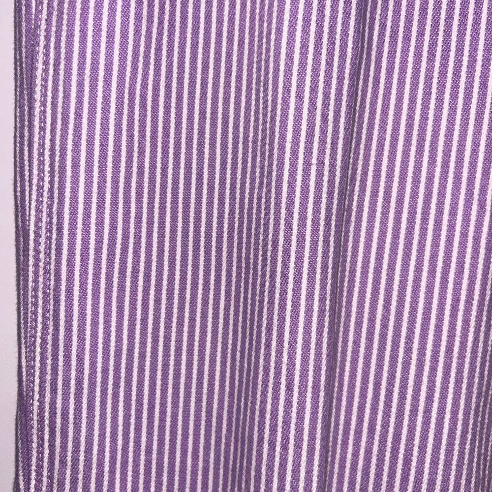 Striped Purple and White Dickies Pants - Picture 3 of 5